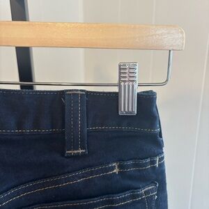 Dovetail Workwear Dark Wash Utility Cotton Blend Blue Jeans Women’s 000 - 23x30